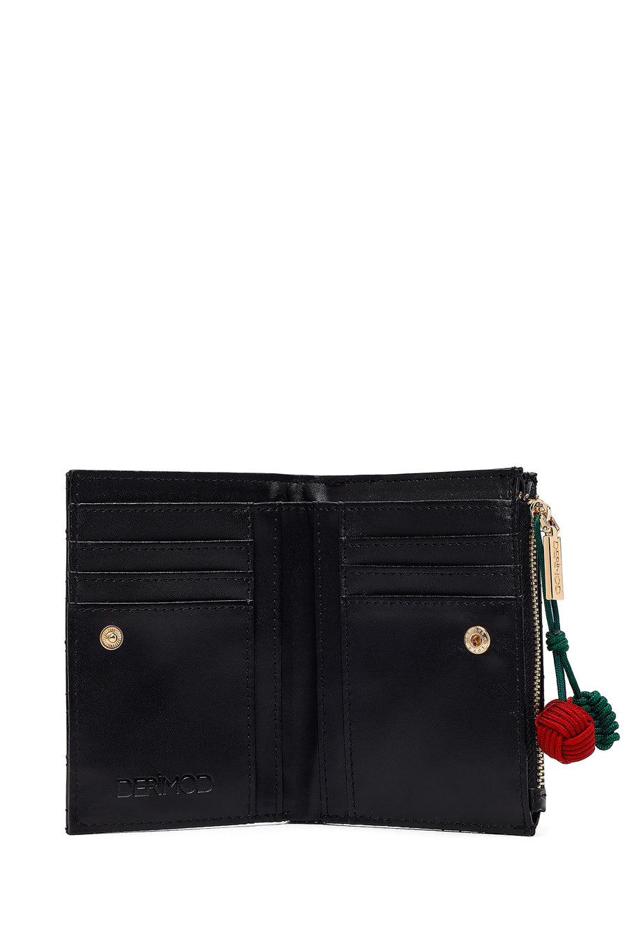 Kadın Siyah Kapitone Cüzdan