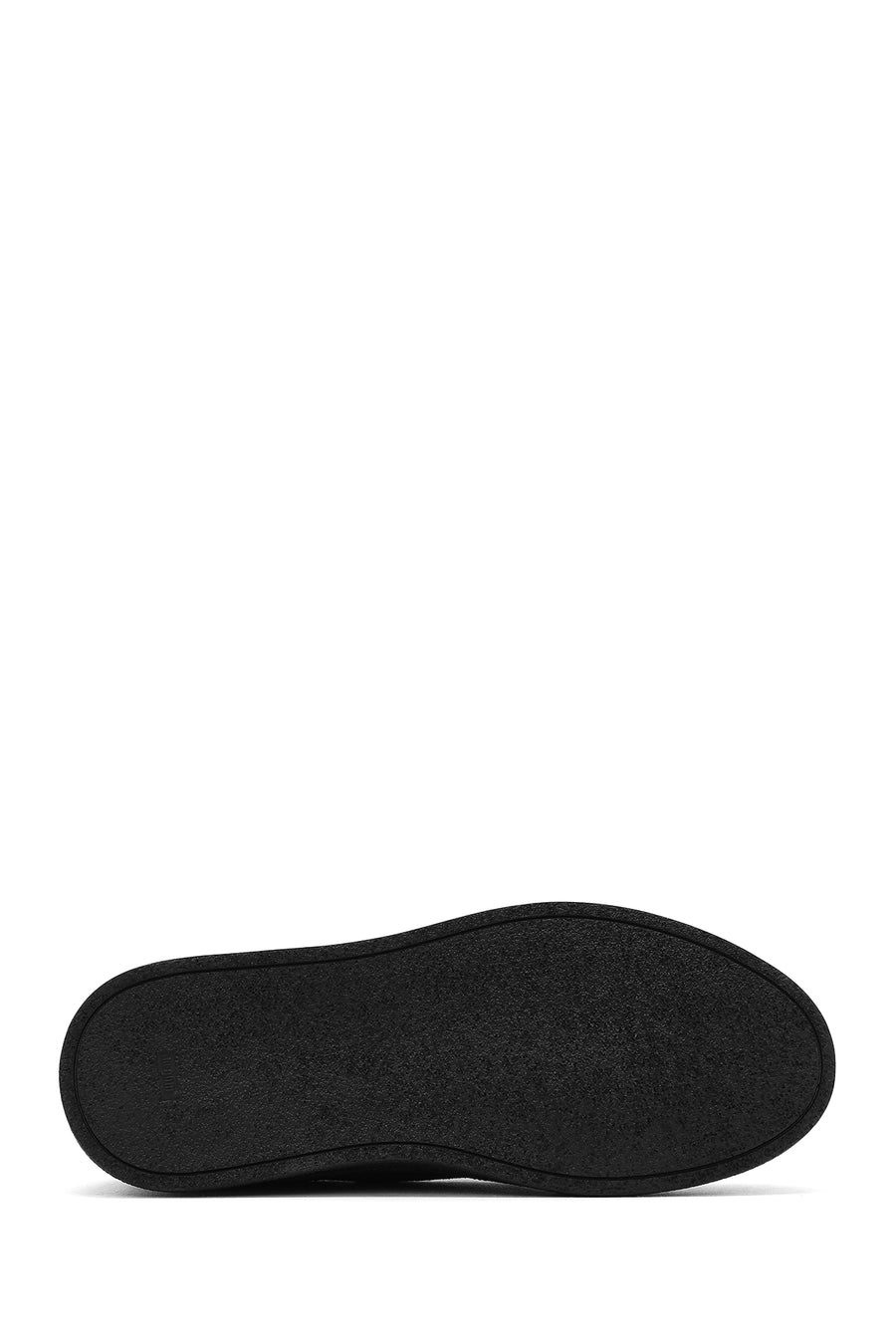 Men's Black Lace-Up Suede Leather Casual Shoes