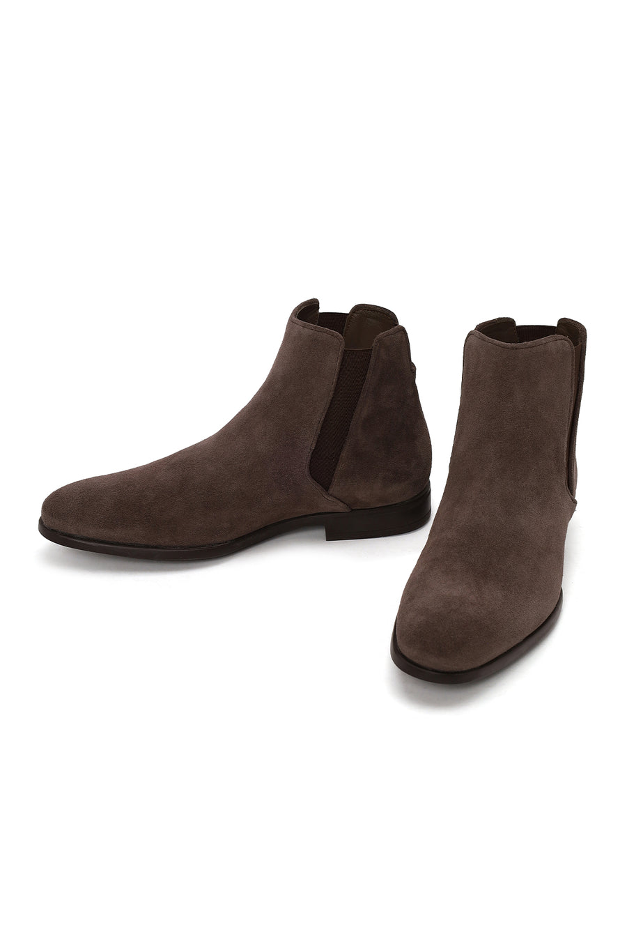Male Mink Suede Chelsea Boots