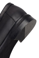 Kadın Siyah Deri Maskülen Loafer | Derimod