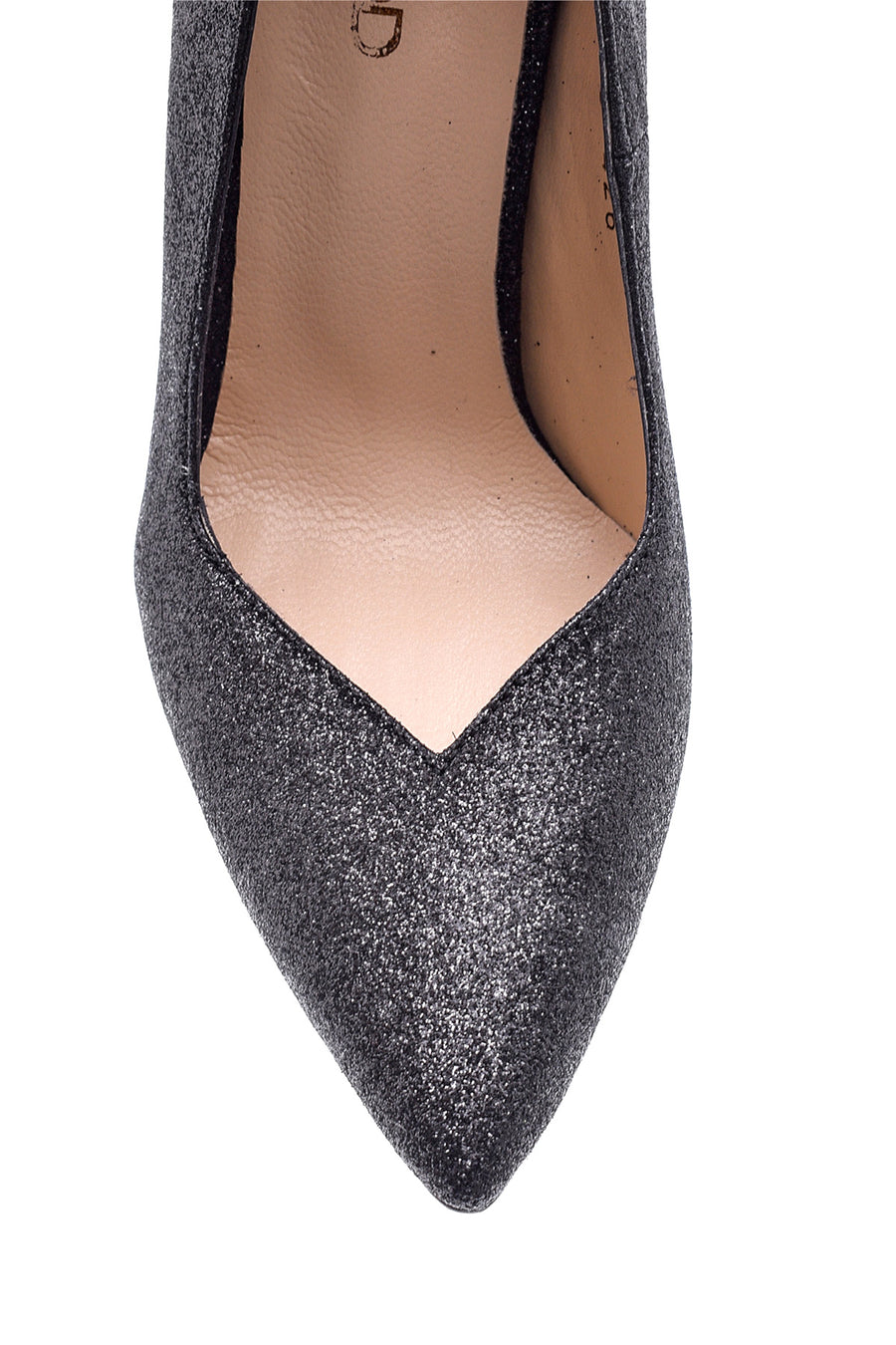 Kadın Simli Deri Stiletto