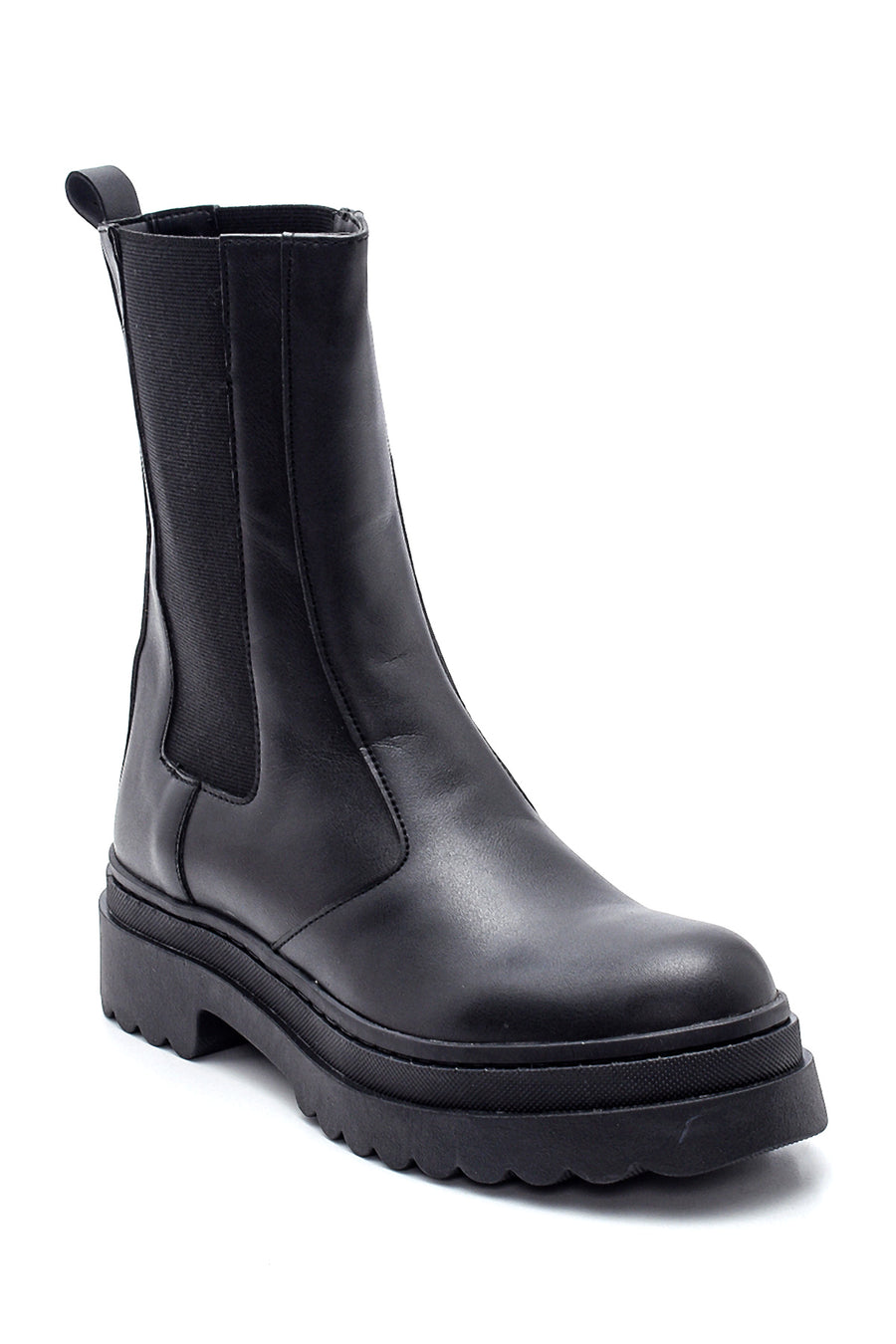 Women's Thick Soled Long Chelsea Boots