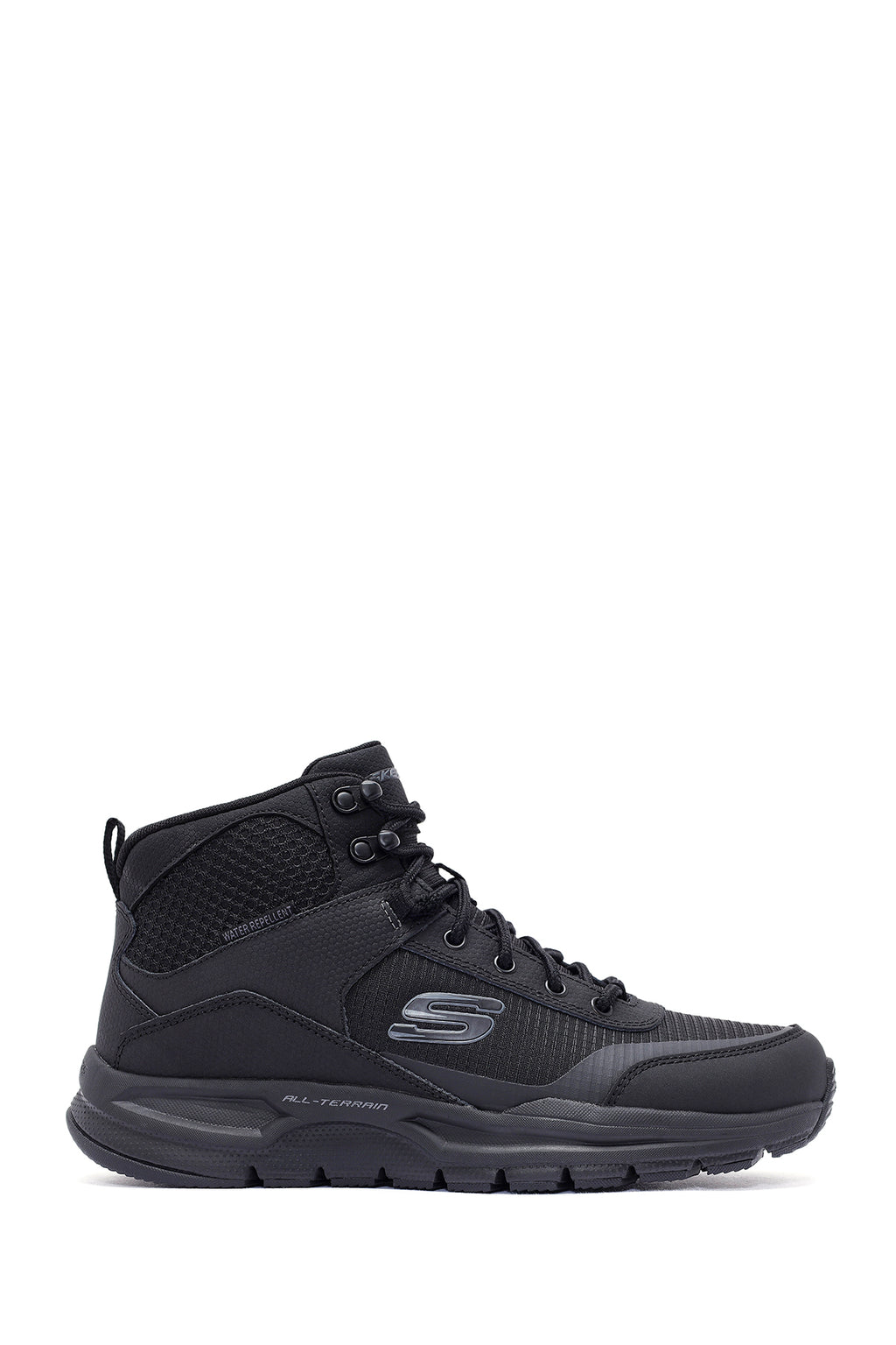 Skechers Erkek Siyah Escape Plan 2.0 - Woodrock Bağcıklı Spor Bot