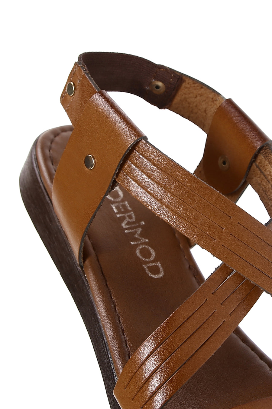 Women's Tan Leather Bodrum Sandals