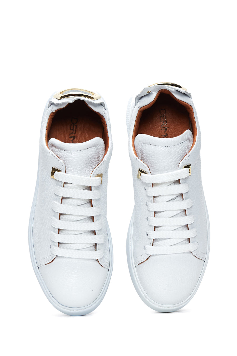 Kadın Beyaz Deri Sneaker