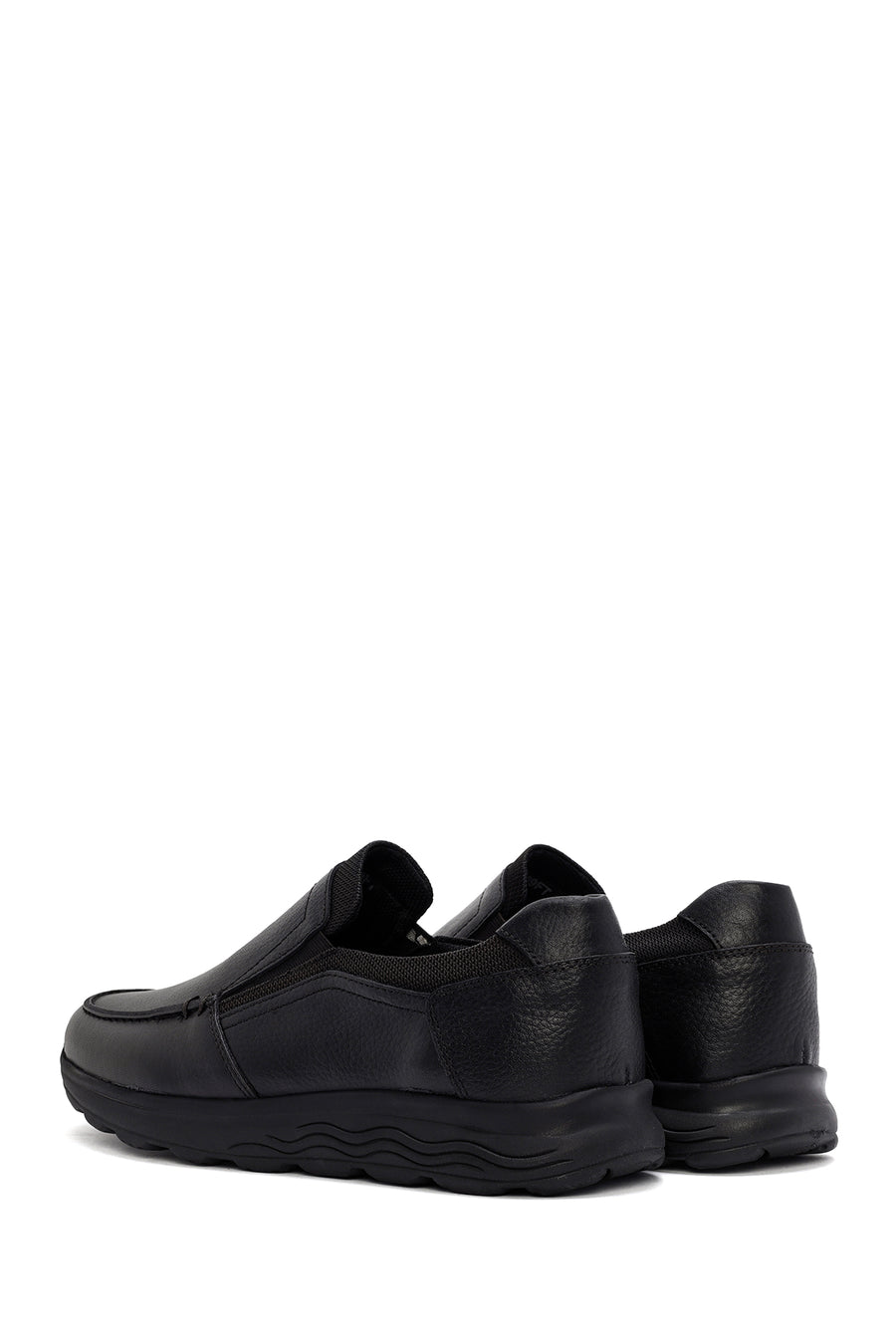 Erkek Siyah Deri Comfort Loafer