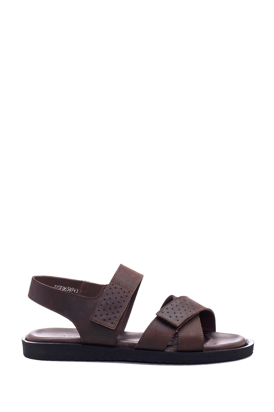 Men's Nubuck Leather Sandals 22SFD6389V3 | Derimod