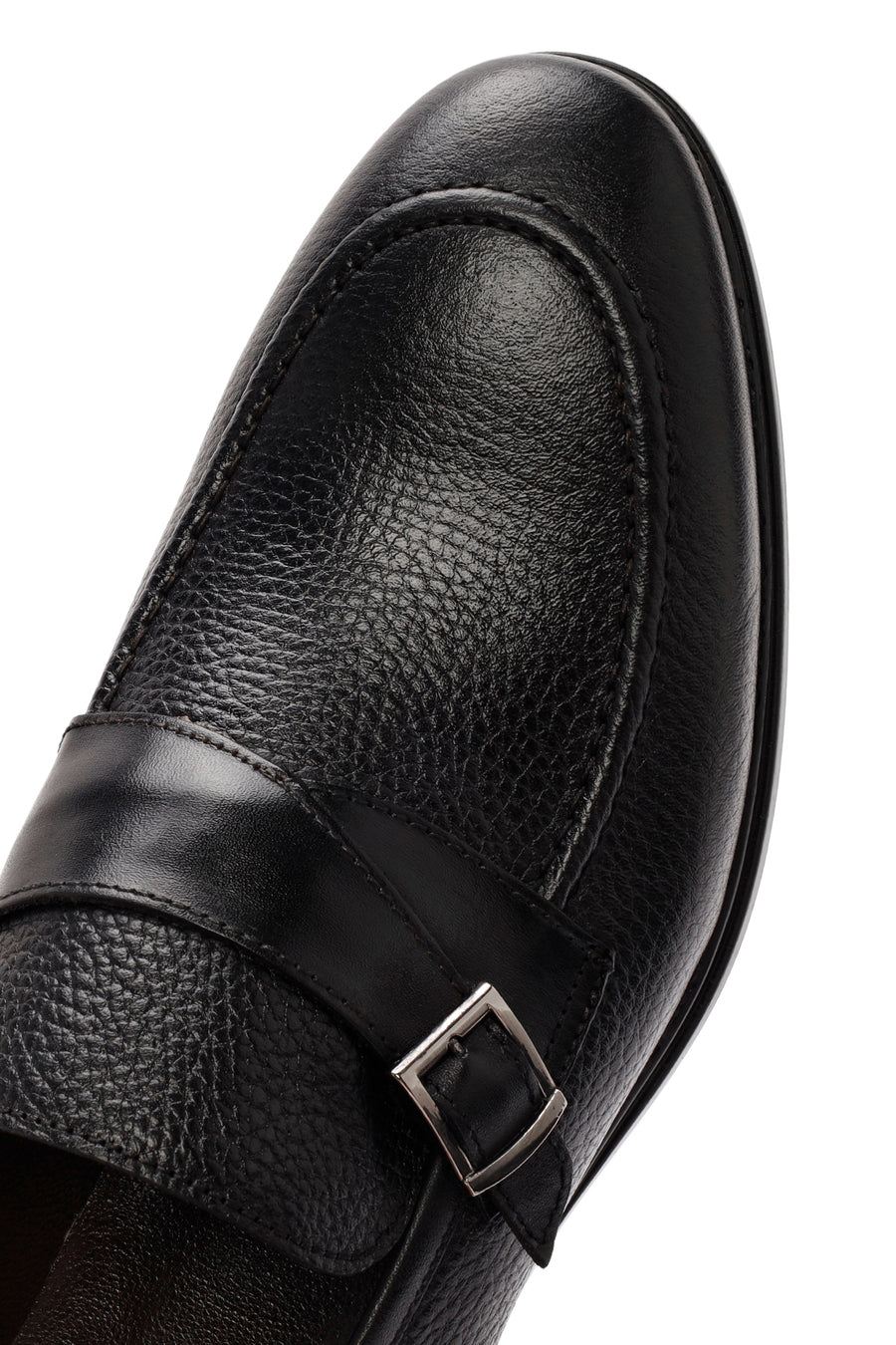 Erkek Siyah Deri Casual Loafer