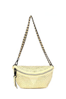 Woman Yellow Chain Strap Crossbody Bag | Derimod