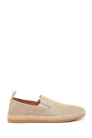 Erkek Bej Süet Deri Loafer | Derimod