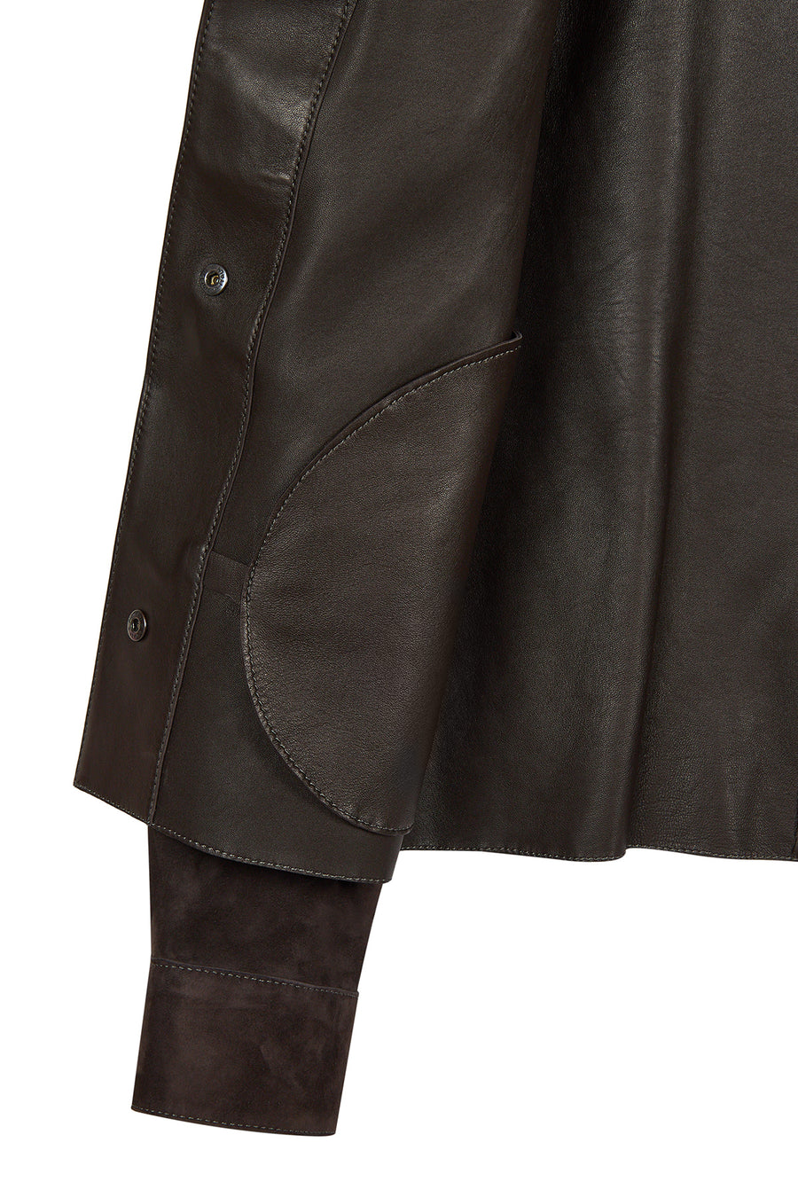 Sandiego Woman Brown Oversize Suede Jacket