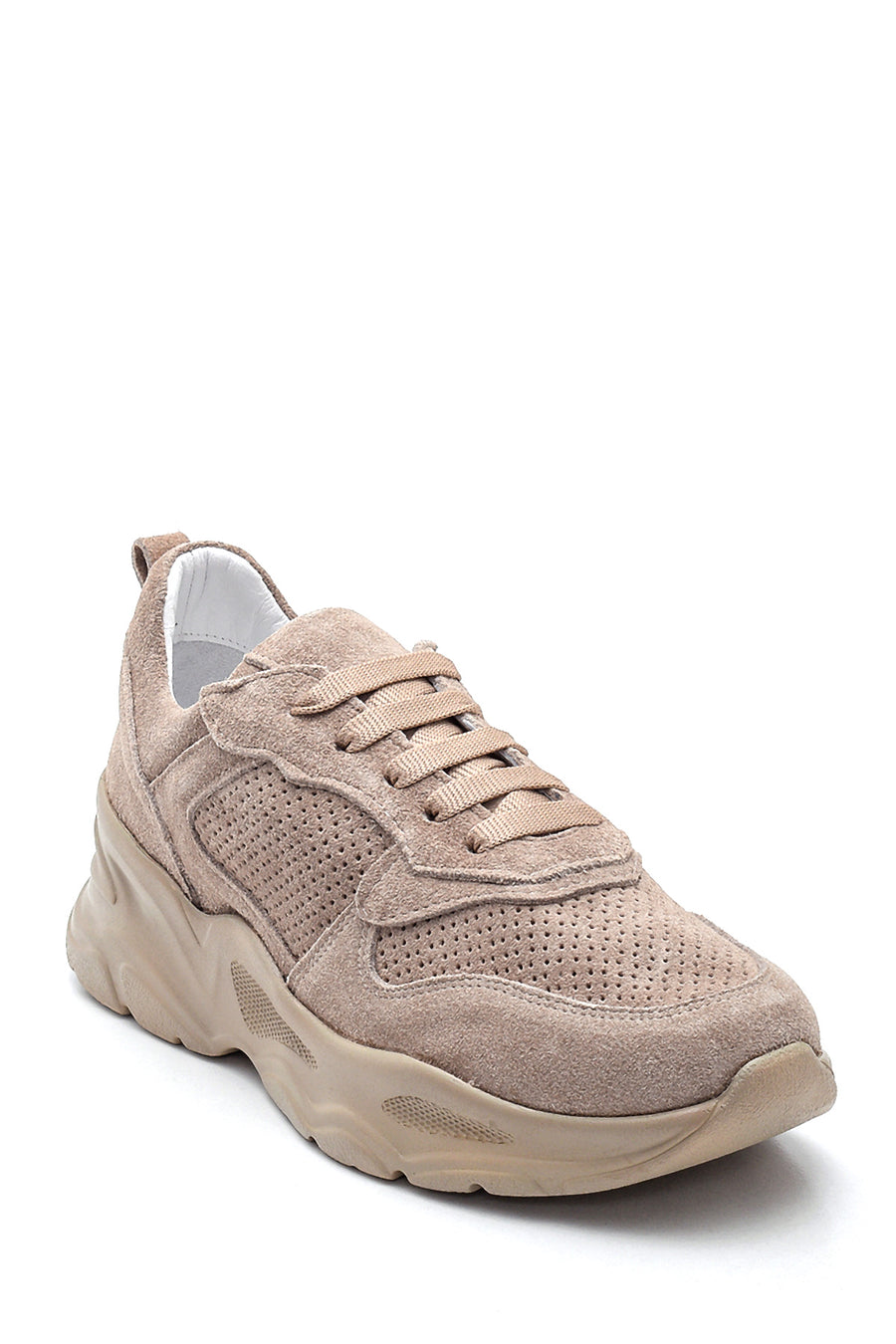 Kadın Deri Süet Sneaker