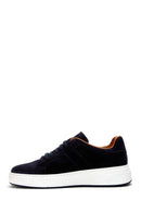 Men's Leather Suede Sneaker | Derimod