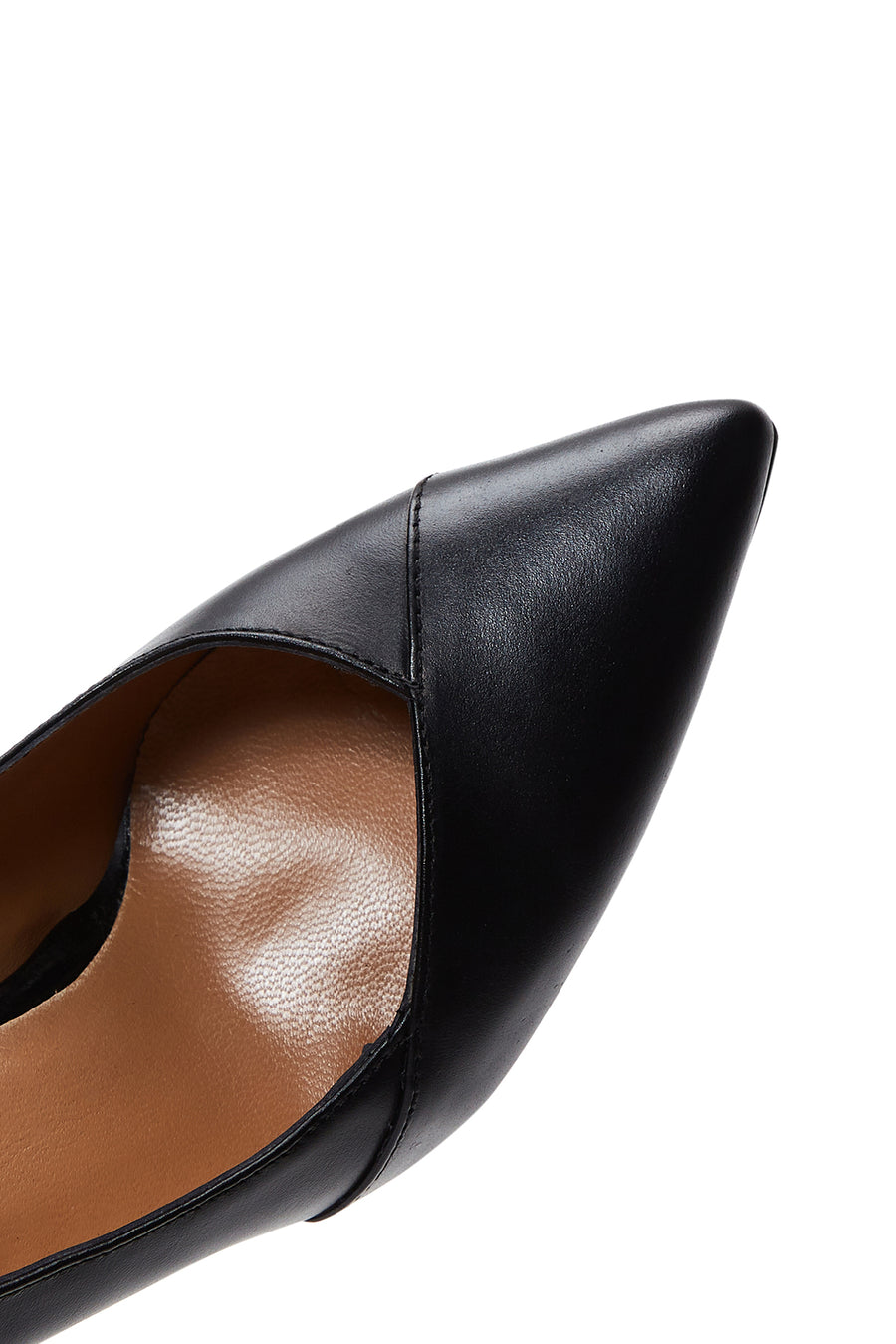 Kadın Siyah Deri Stiletto
