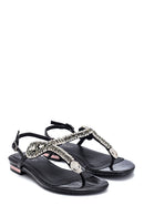 Women's Casual Stone Detailed Sandals | Derimod