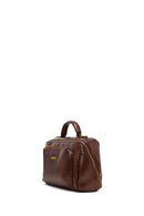 Woman Brown Long-Strap Crossbody Bag | Derimod