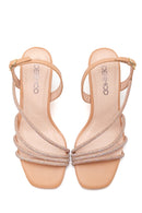 Women's Stone Heeled Sandals | Derimod