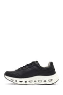 Derimod Studio Erkek Siyah Bağcıklı Kalın Tabanlı Sneaker | Derimod