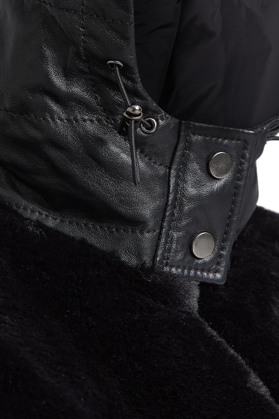 Alabama Women's Black Hooded Teddy Coat