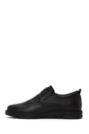 Male Black Lace-up Leather Casual Shoes | Derimod