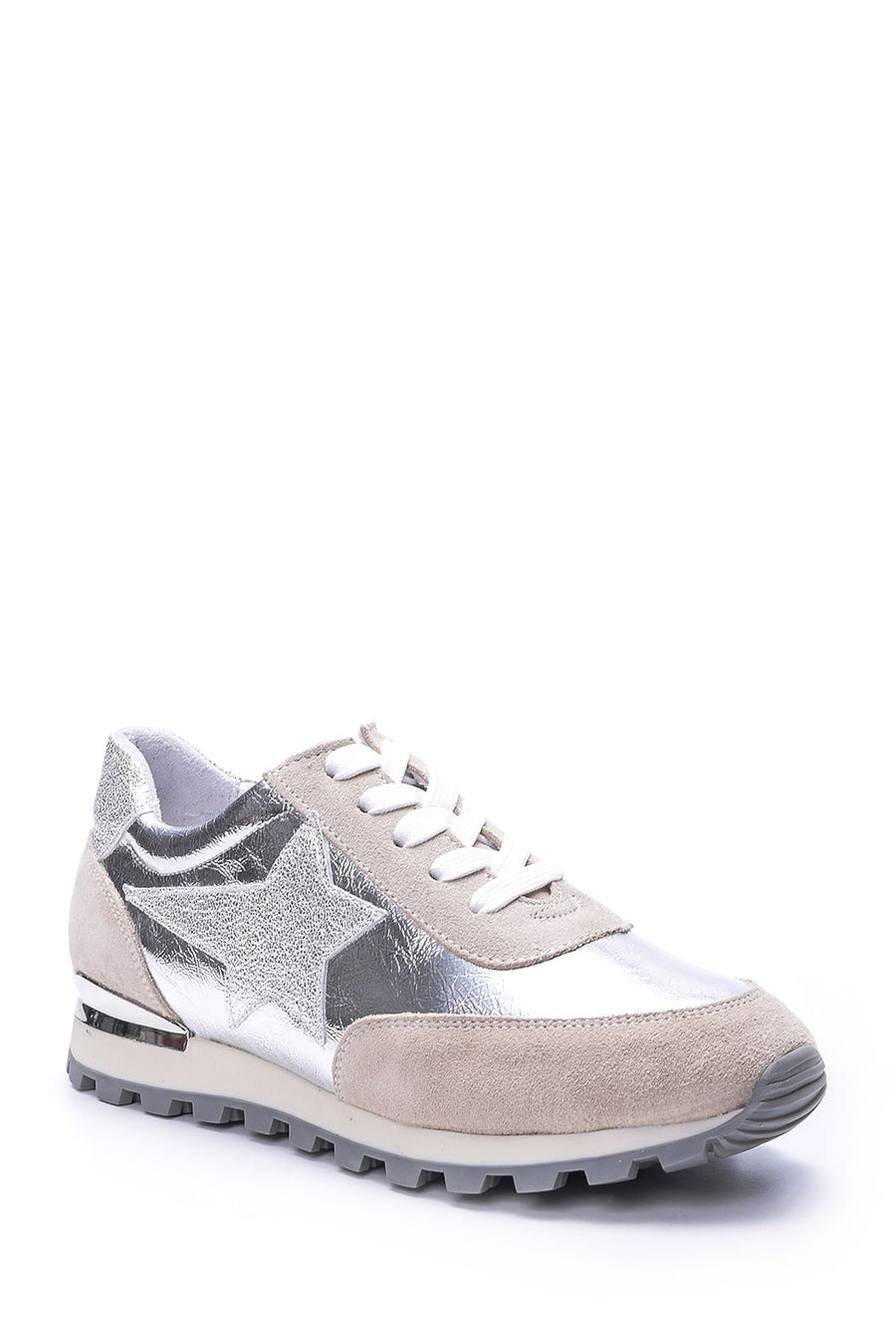 Kadın Yıldız Detaylı Sneaker