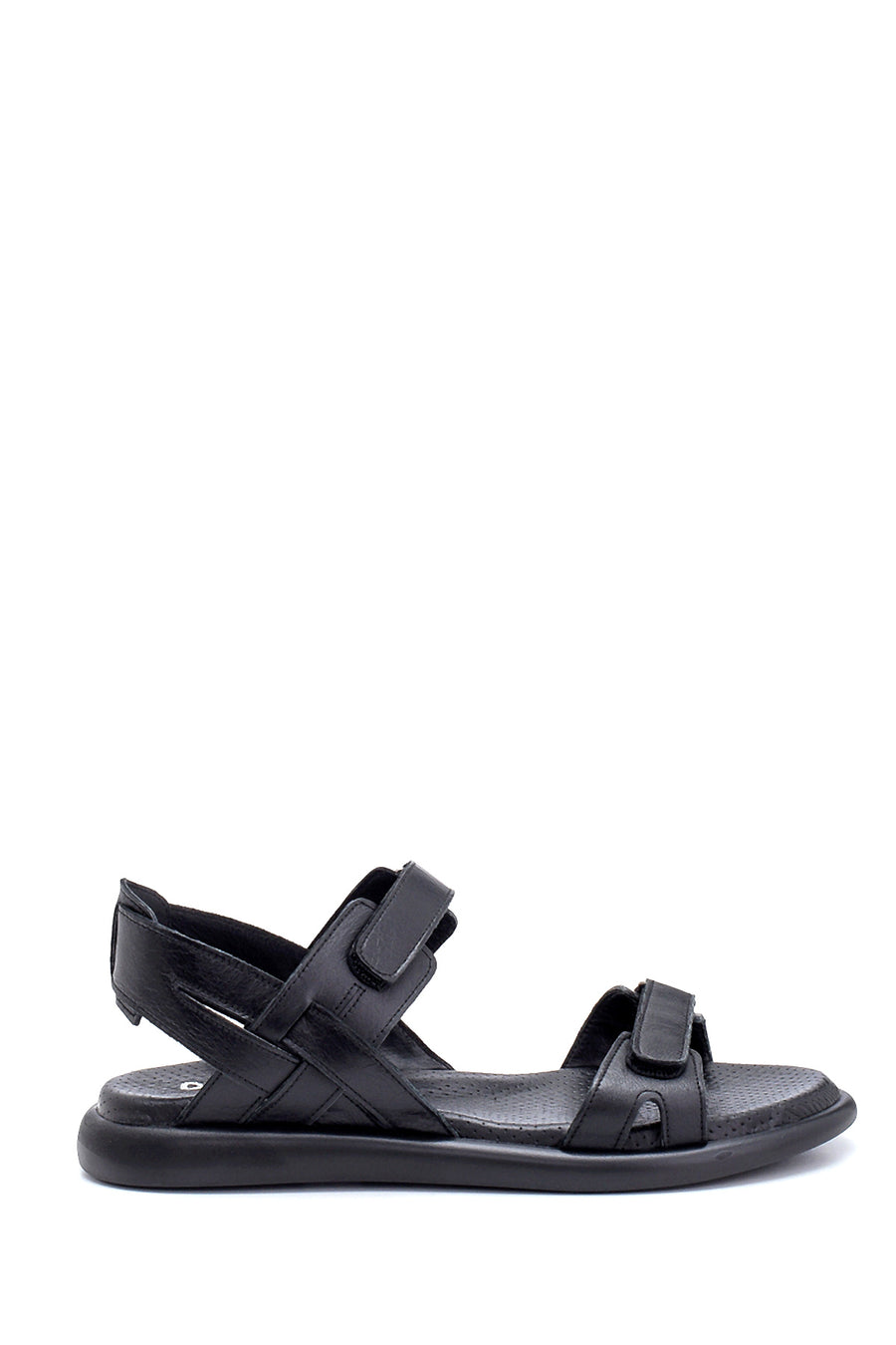 Women's Leather Strappy Sandals 21SFD361218 | Derimod