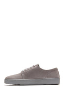 Men's Leather Suede Sneaker | Derimod