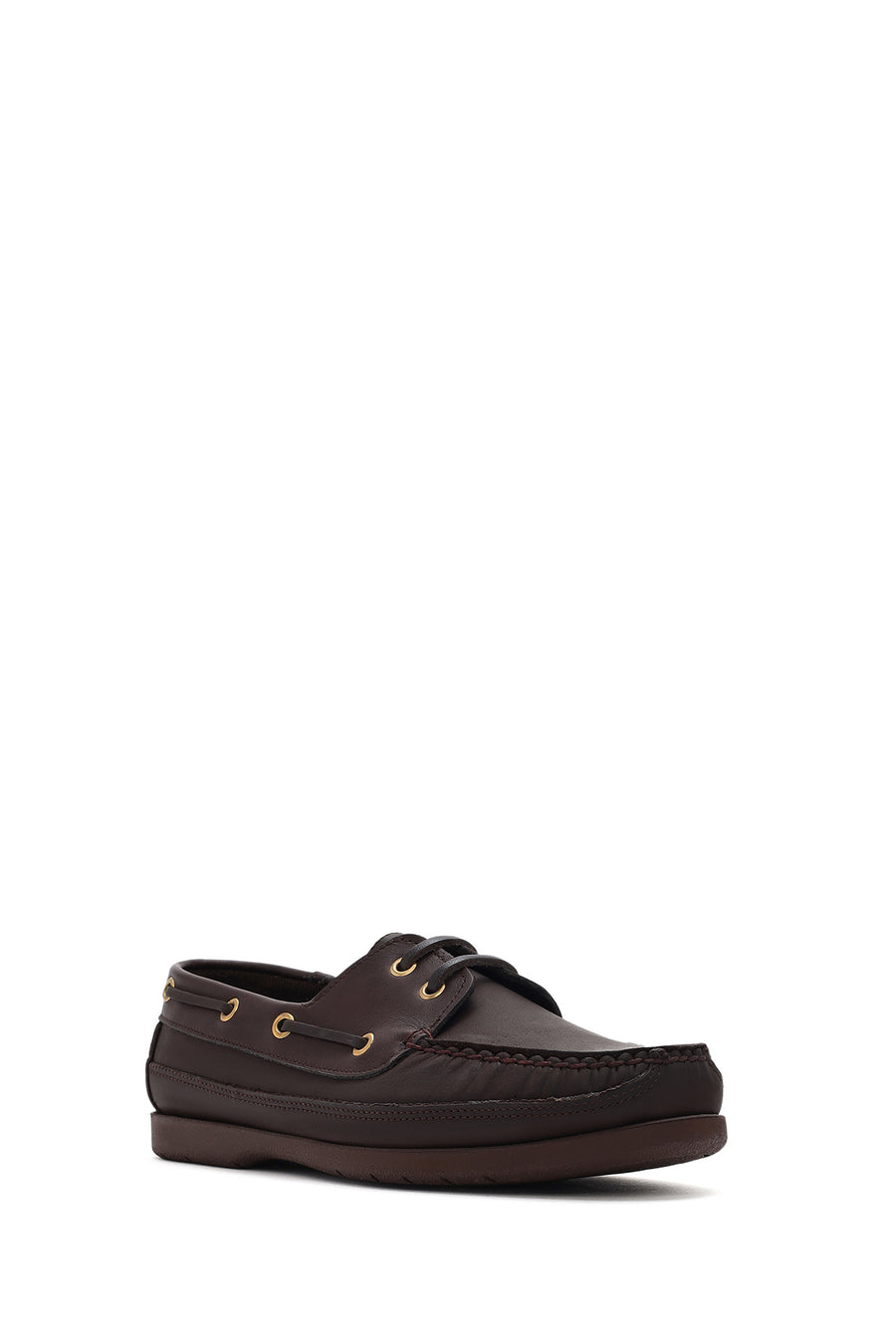 Erkek Kahverengi Deri Comfort Casual Ayakkabı