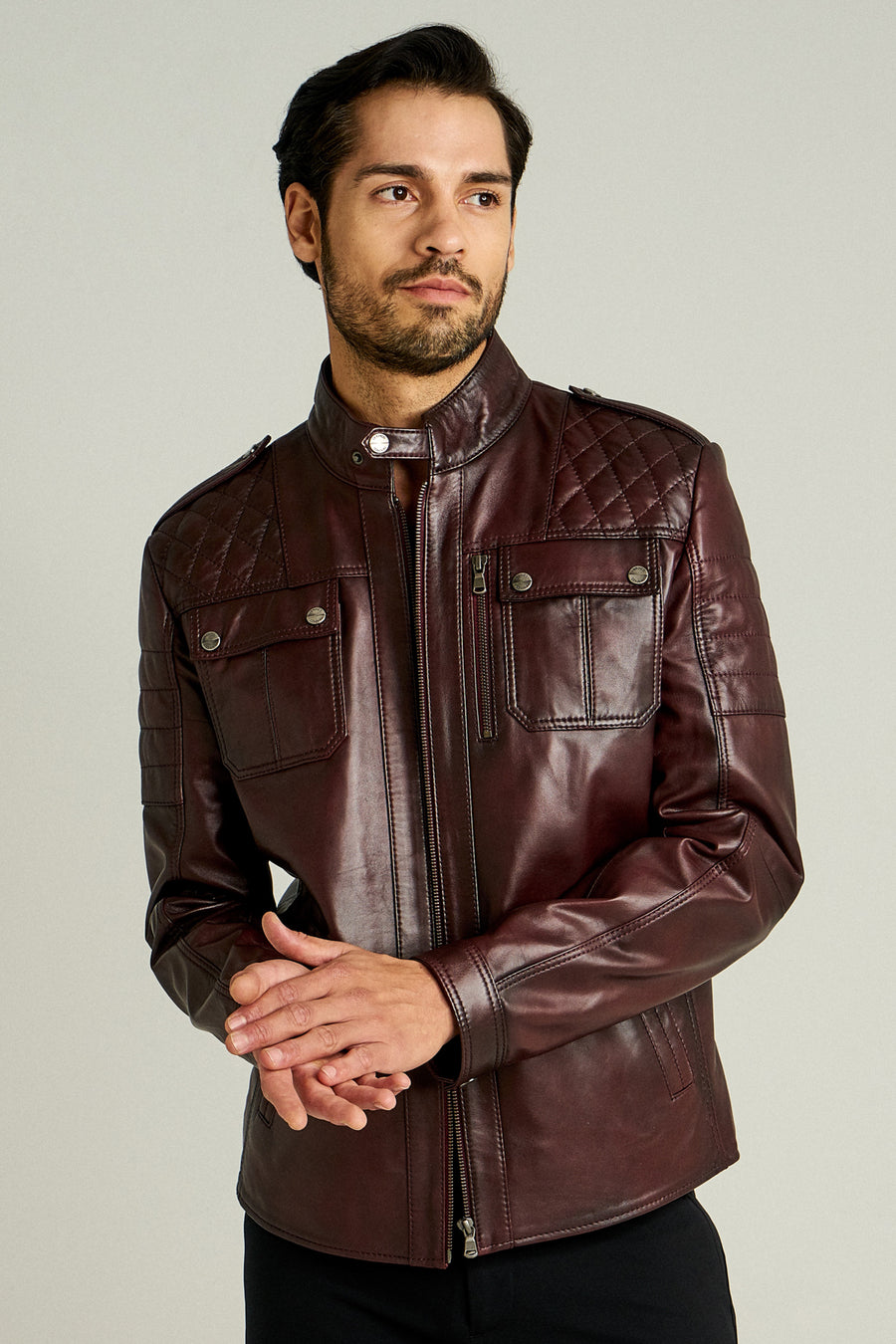 Turner Men's Leather Jacket