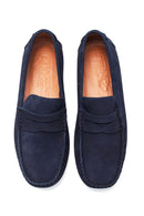 Erkek Deri Nubuk Loafer | Derimod