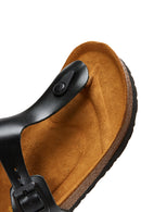 Men's Leather Flip Flops | Derimod