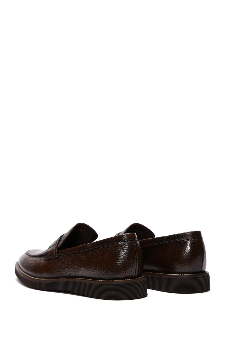 Erkek Kahverengi Deri Casual Loafer