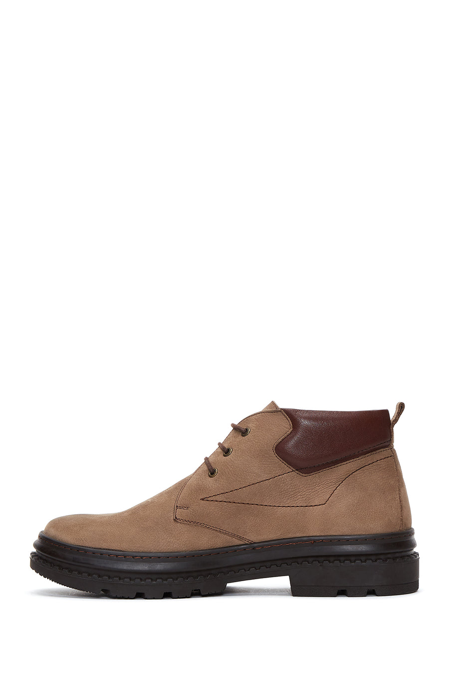 Men's Mink Leather Boots