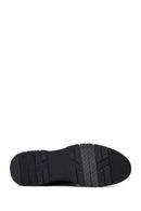 Male Black Lace-up Leather Casual Shoes | Derimod