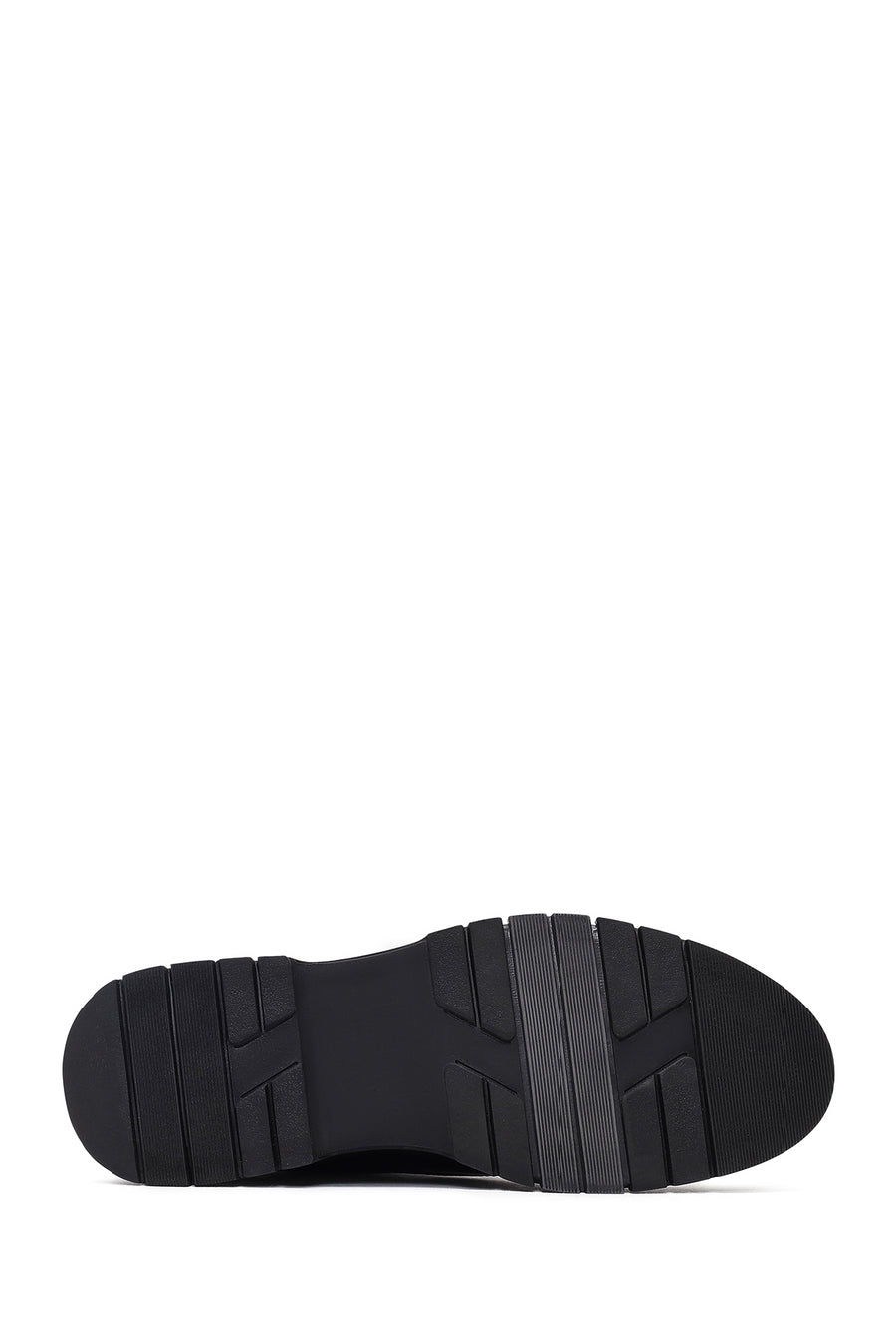 Male Black Lace-up Leather Casual Shoes