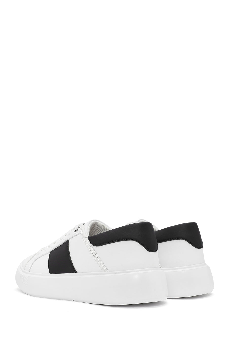 ACBC x Derimod Men's White Lace-Up Sneakers