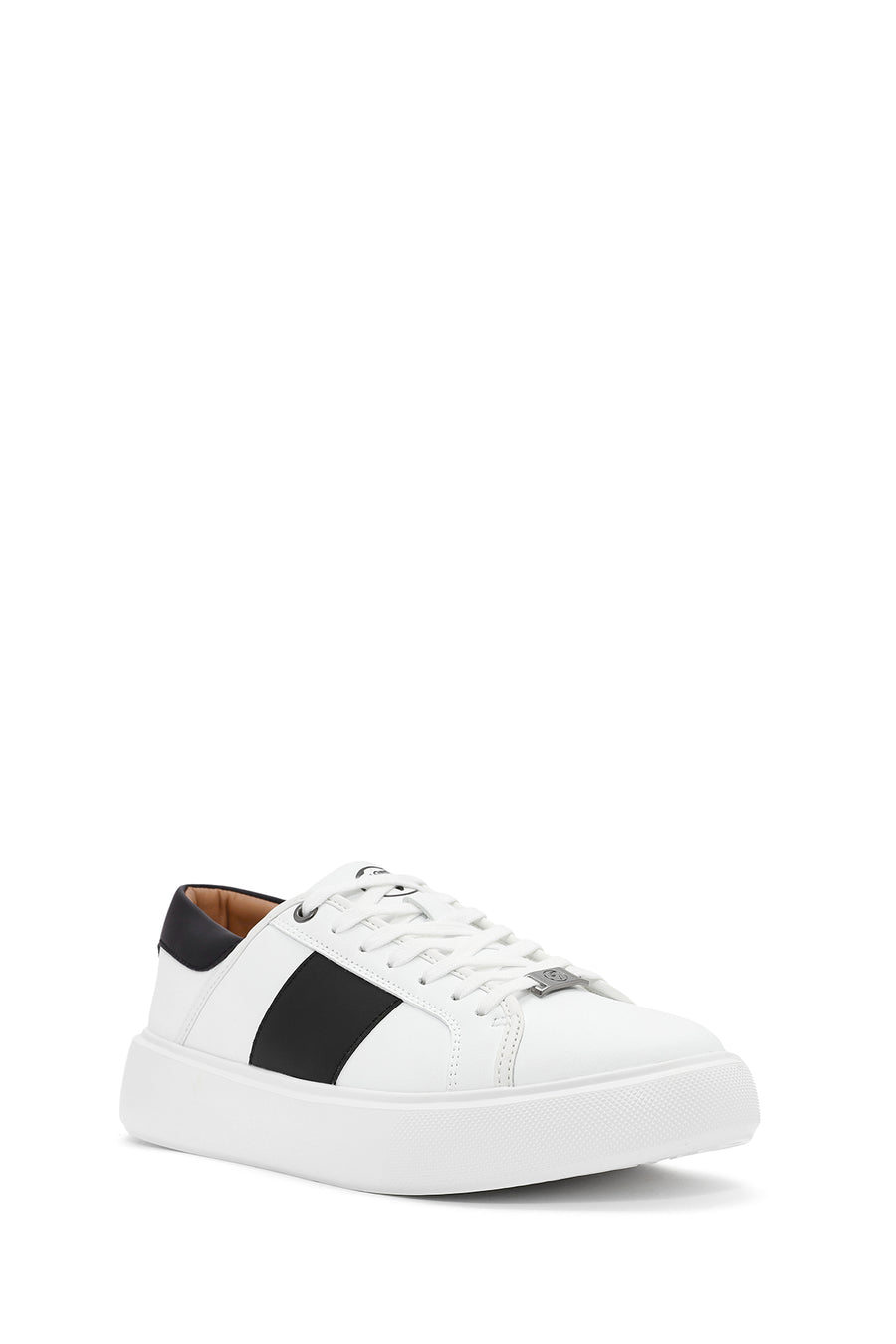 ACBC x Derimod Men's White Lace-Up Sneakers