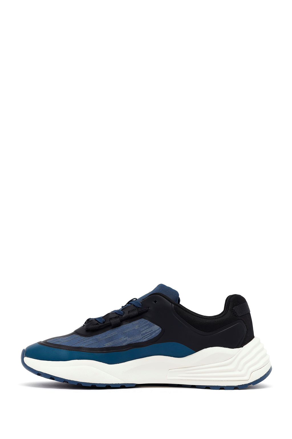 ACBC x Derimod Erkek Lacivert Bağcıklı Kalın Tabanlı Kumaş Sneaker