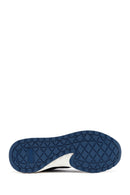 ACBC x Derimod Erkek Lacivert Bağcıklı Kalın Tabanlı Kumaş Sneaker | Derimod