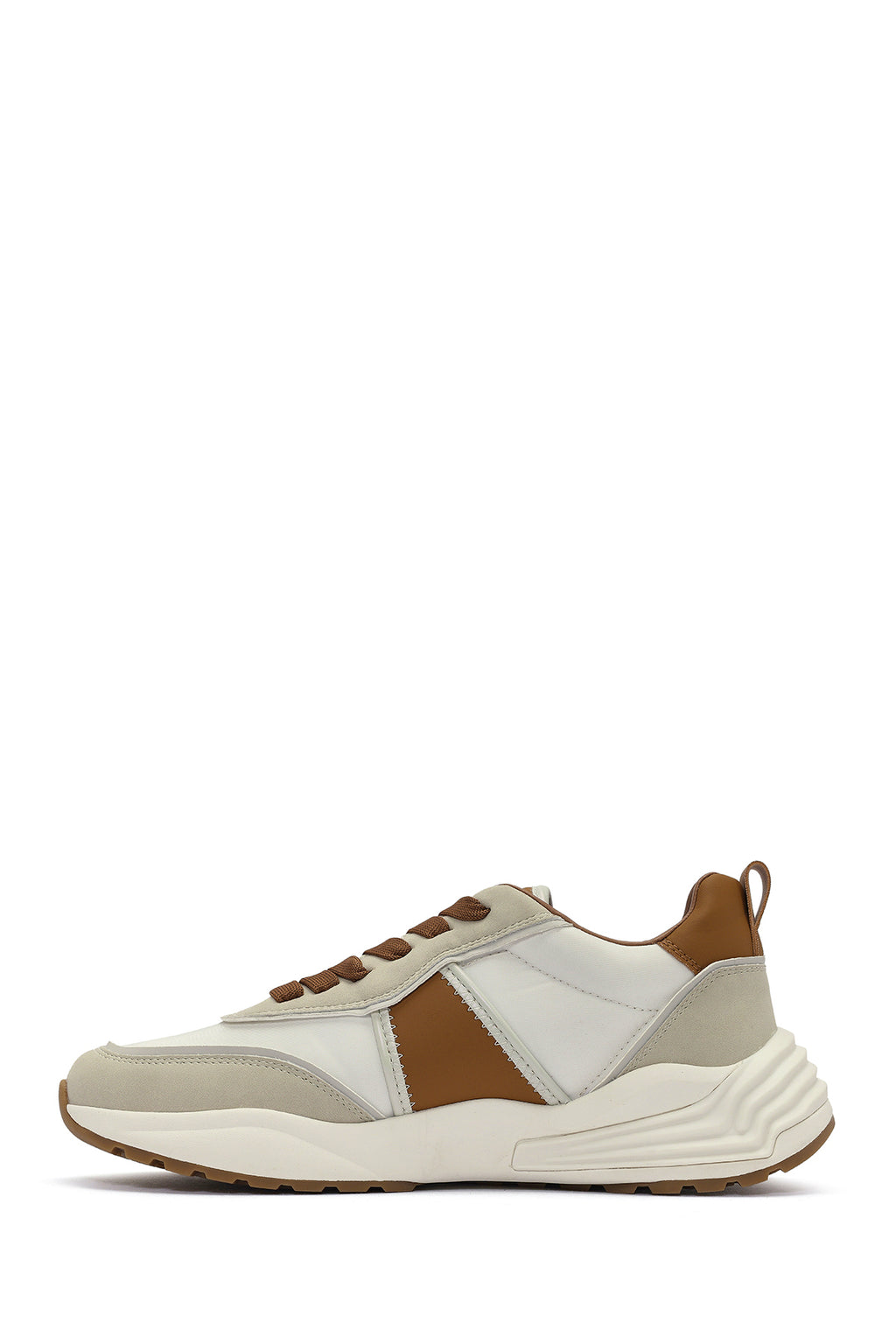 ACBC x DERİMOD Erkek Taba Bağcıklı Kalın Tabanlı Sneaker