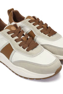 ACBC x DERİMOD Erkek Taba Bağcıklı Kalın Tabanlı Sneaker | Derimod