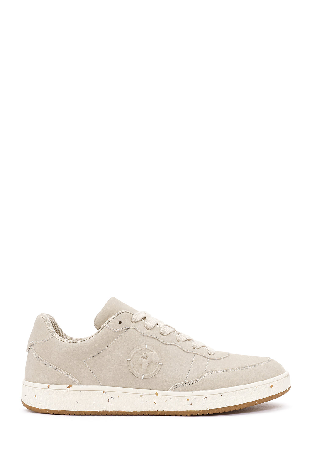 ACBC x Derimod Erkek Bej Bağcıklı Süet Sneaker