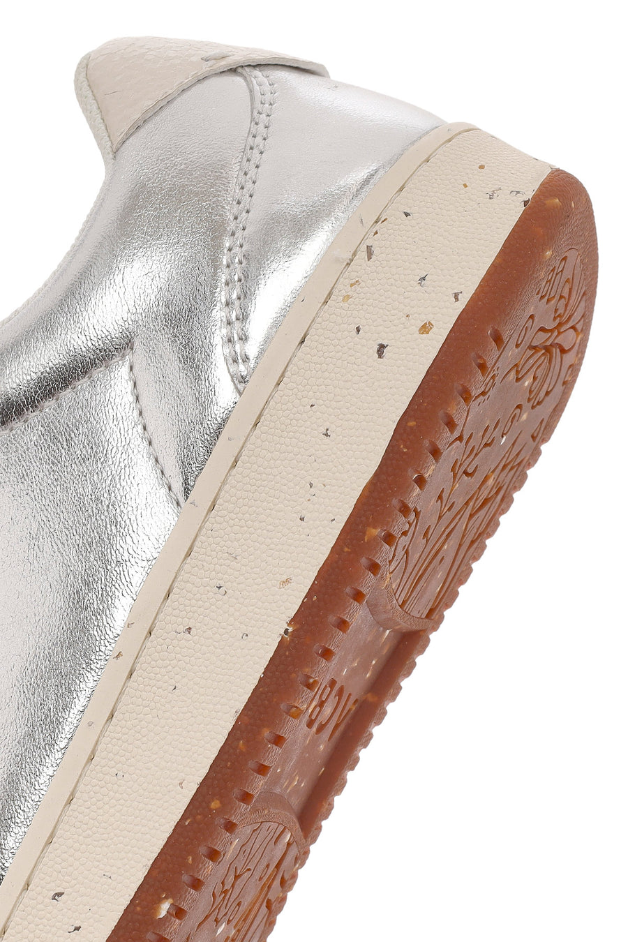 ACBC x Derimod Kadın Gri Metalik Bağcıklı Sneaker
