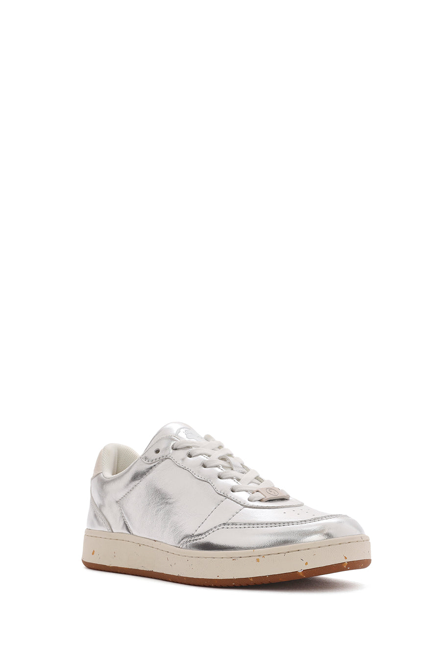 ACBC x Derimod Kadın Gri Metalik Bağcıklı Sneaker