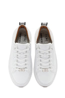 ACBC x Derimod Kadın Beyaz Bağcıklı Sneaker | Derimod