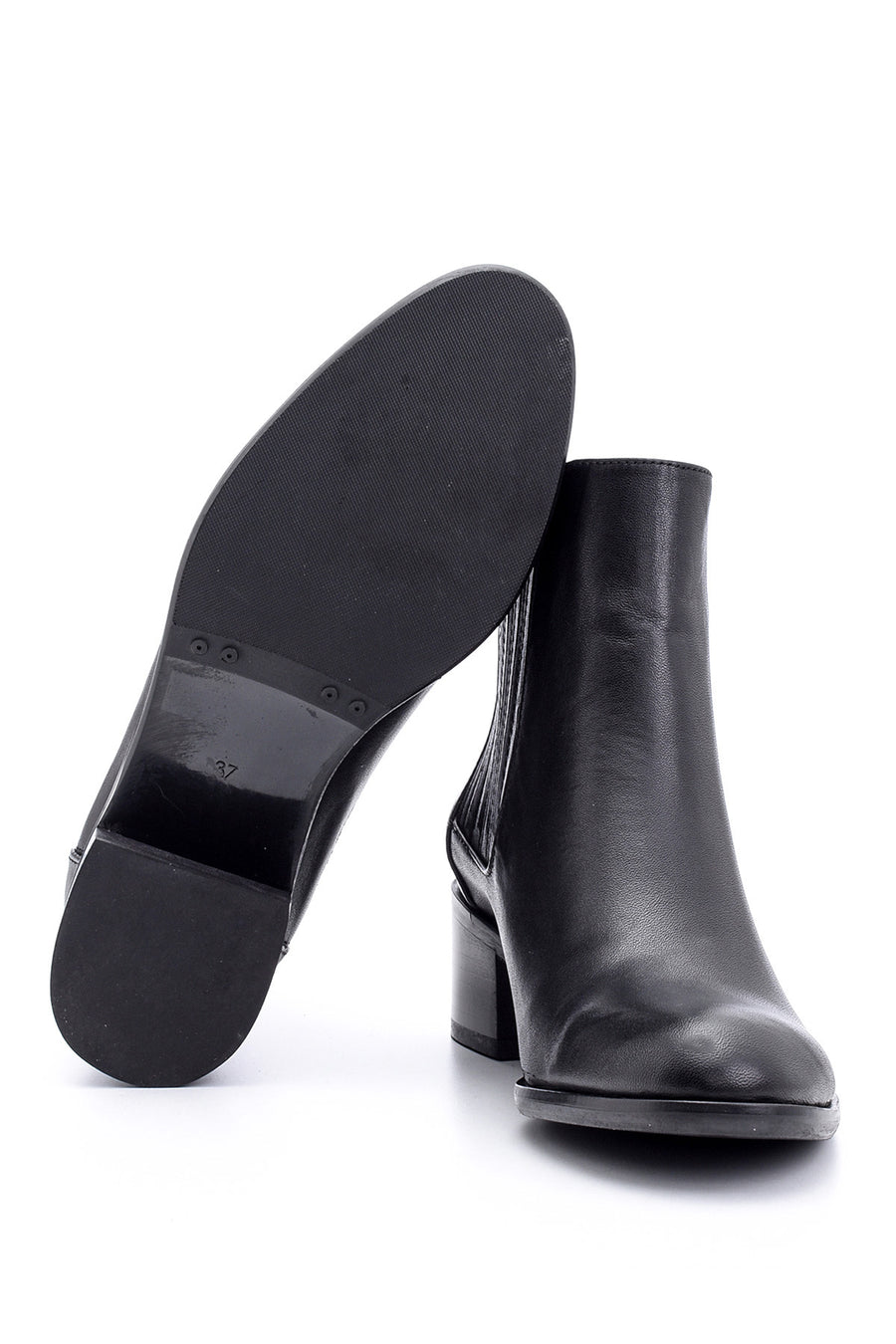 Women's Heeled Leather Boots