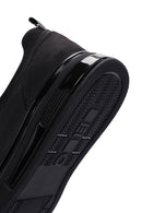 Erkek Siyah Nubuk Deri Sneaker | Derimod