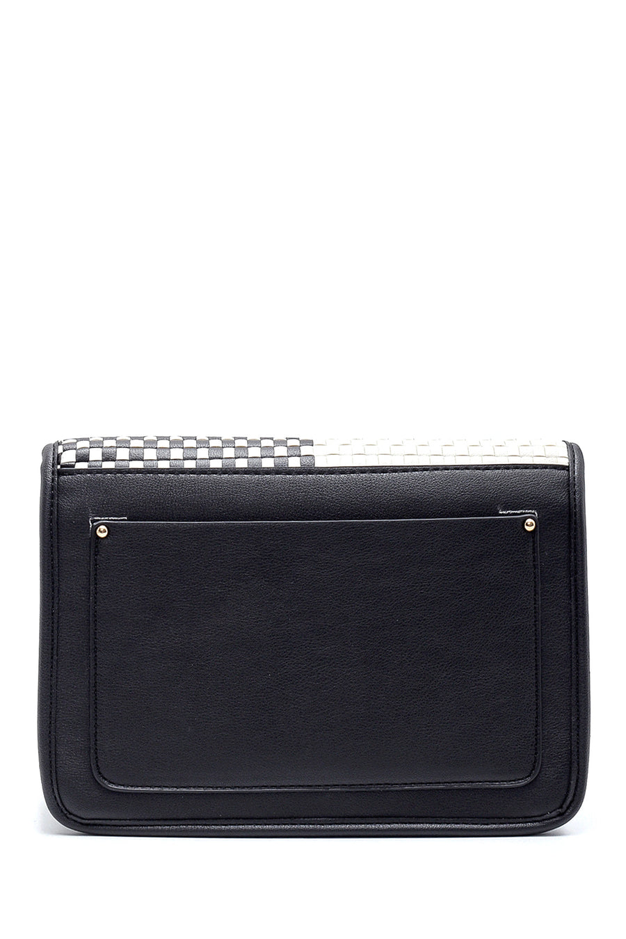 Kadın Örgü Detaylı Çapraz Çanta