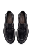 Erkek Siyah Deri Casual Loafer | Derimod