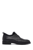 Male Black Lace-up Leather Casual Shoes | Derimod